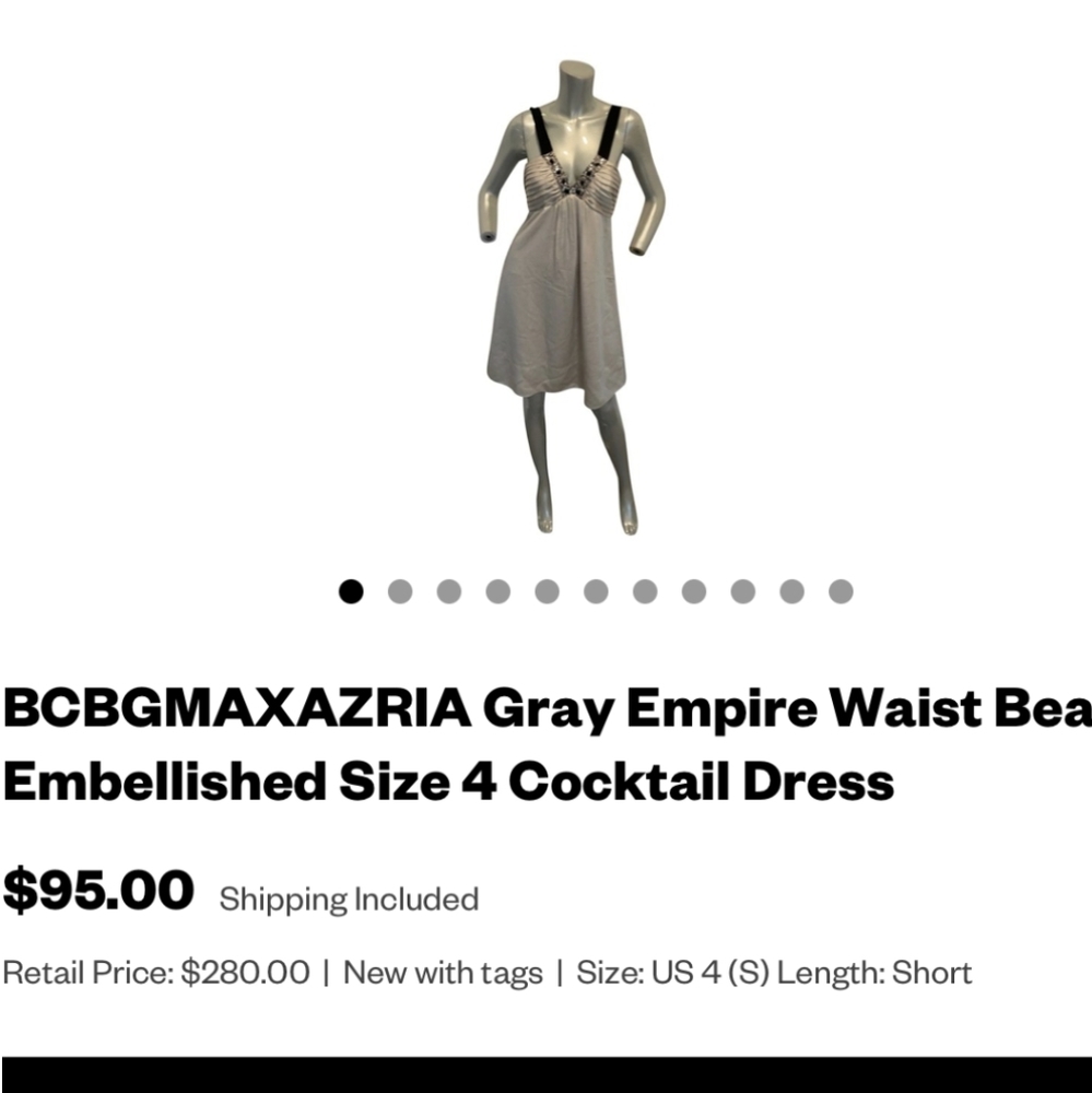 BCBGMAXAZRIA cocktail dress - Picture 3 of 13